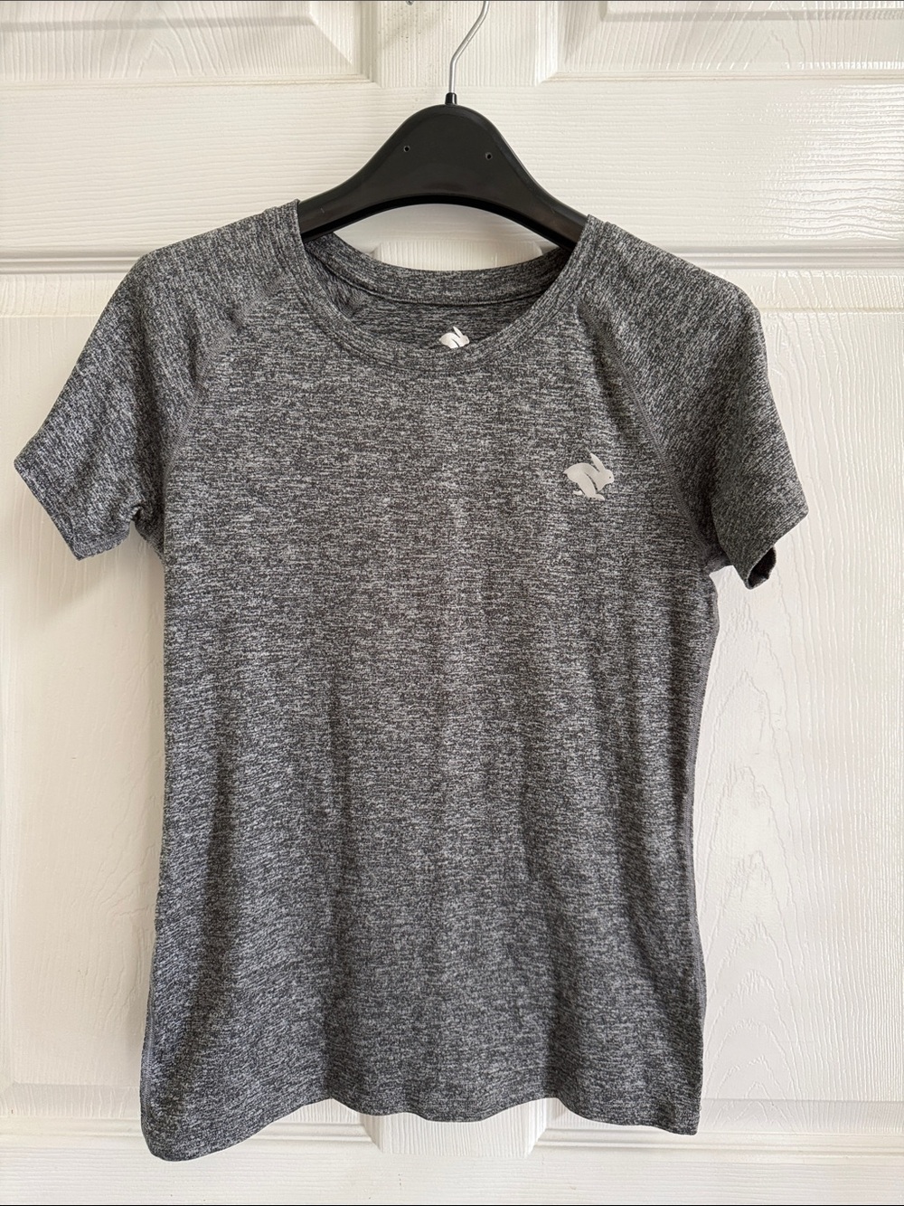 Rabbit Women's Heather Gray Short-Sleeve Performance EZ Tee